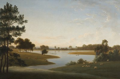 Tabley: The Park and Mere alkotó: Anthony Devis