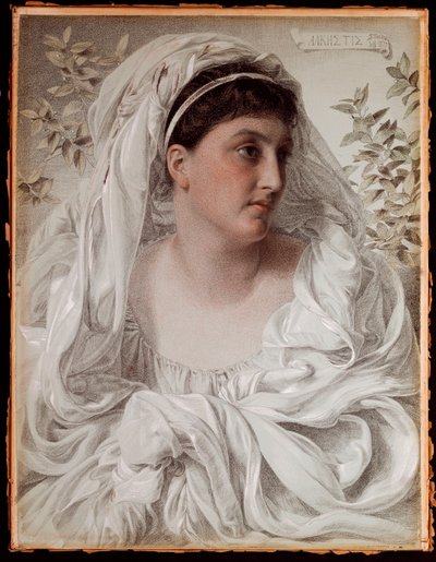 Alcestis: Lady Donaldson portréja, 1877 alkotó: Anthony Frederick Augustus Sandys