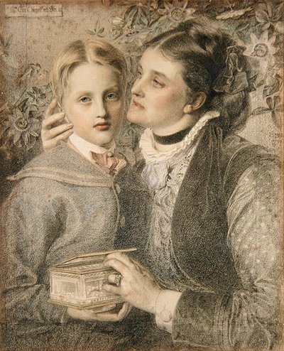 Mrs. Tom Chappell és fia alkotó: Anthony Frederick Augustus Sandys