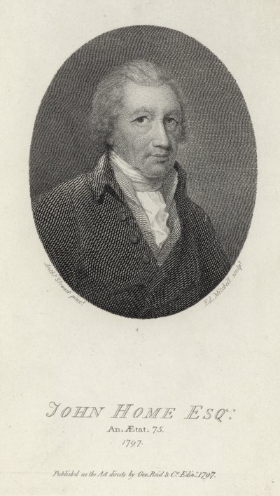 John Home portréja alkotó: Anthony Stewart