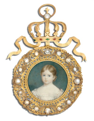 Viktória királynő gyermekkorában, 1825 alkotó: Anthony Stewart