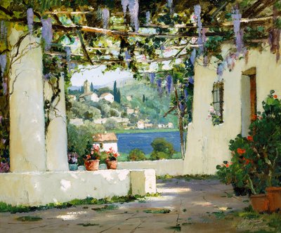 Mediterrán terasz alkotó: Anthony Thieme