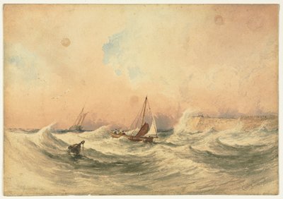 Tengeri. alkotó: Anthony Vandyke Copley Fielding