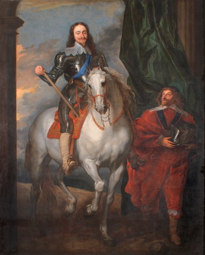 I. Károly lóháton M. De St. Antoine-nal (olaj, vászon) alkotó: Anthony van (after) Dyck