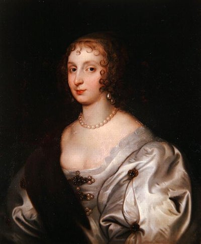 Lady Elizabeth Stuart (olaj, vászon) alkotó: Anthony van (after) Dyck