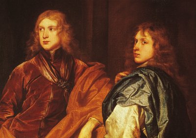 Két fiatal férfi portréja (olaj, vászon) alkotó: Anthony van (after) Dyck