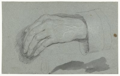 Bal kéz és mandzsetta alkotó: Anthony van Dyck (possibly)