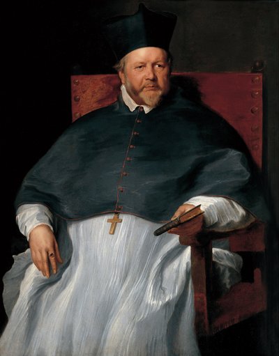 Jan van Malderen püspök alkotó: Anthony van Dyck