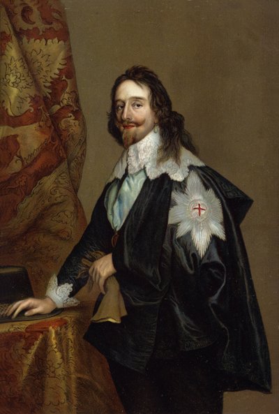I. Károly (chromolitho) alkotó: Anthony van Dyck