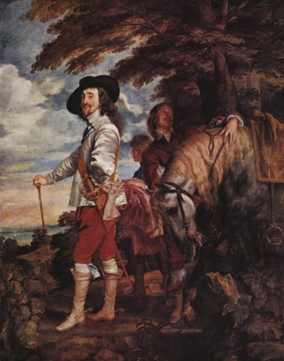 I. Károly a vadászaton alkotó: Anthony van Dyck