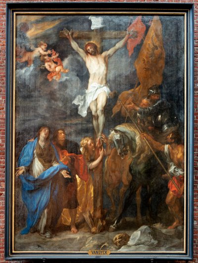 Jézus keresztre feszítése alkotó: Anthony van Dyck