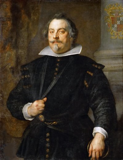Francisco de Moncada, Aytona márki, 1634 körül. alkotó: Anthony van Dyck
