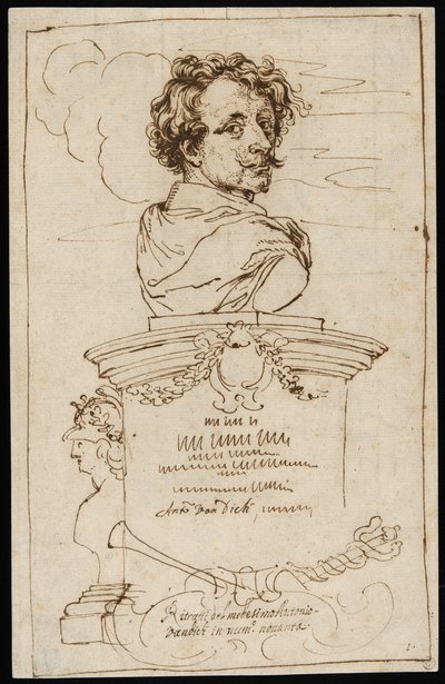Előlap az "Ikonográfiából" alkotó: Anthony van Dyck