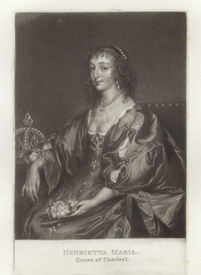 Henrietta Mária alkotó: Anthony van Dyck