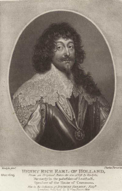 Henry Rich, Hollandia grófja alkotó: Anthony van Dyck