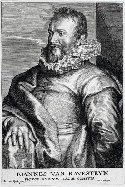 Ioannes van Ravesteyn - Pictor Iconvm Hagae Comitis alkotó: Anthony van Dyck