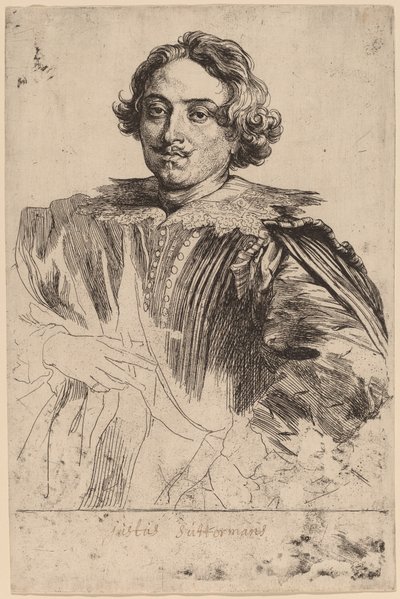 Justus Suttermans, valószínűleg 16261641. alkotó: Anthony van Dyck