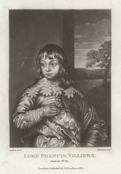 Lord Francis Villiers alkotó: Anthony van Dyck