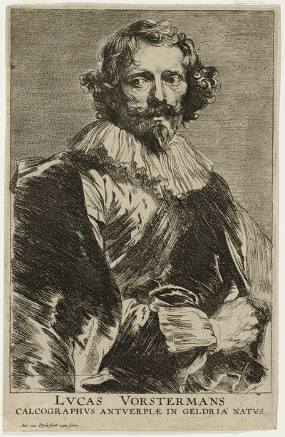 Lucas Vorsterman alkotó: Anthony van Dyck