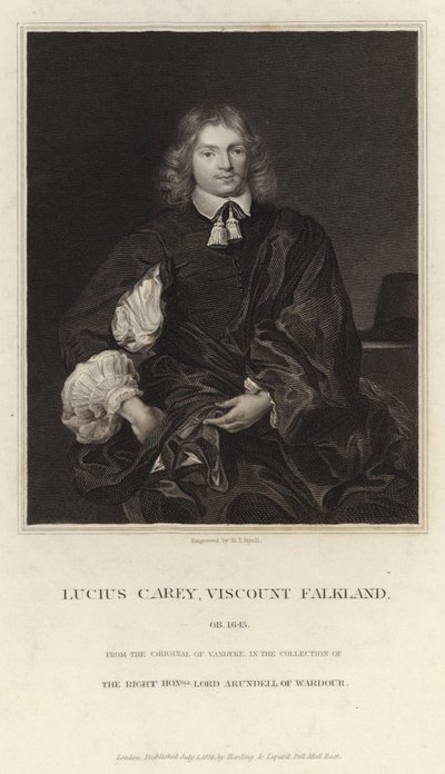 Lucius Carey, Falkland vikomt, szül. 1643 alkotó: Anthony van Dyck