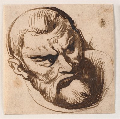 Mandehoved alkotó: Anthony van Dyck