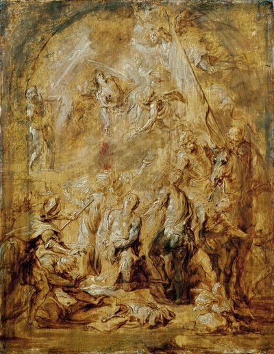 Szent György vértanúhalála alkotó: Anthony van Dyck