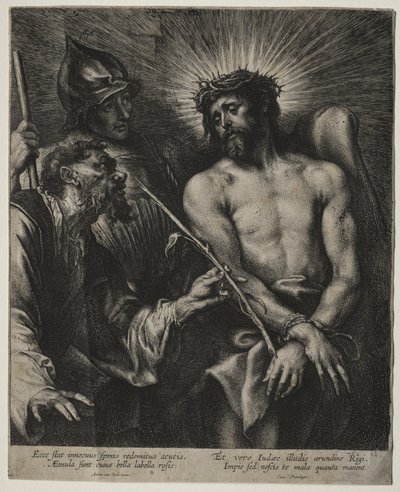 Krisztus kigúnyolása. alkotó: Anthony van Dyck