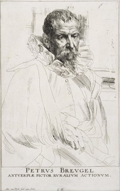 Pieter Brueghel alkotó: Anthony van Dyck