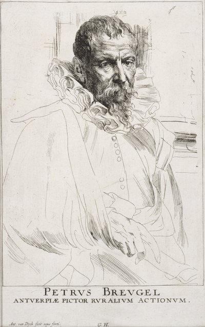 Pieter Brueghel alkotó: Anthony van Dyck