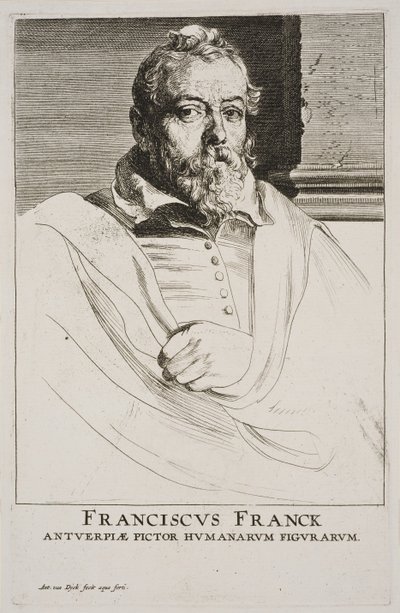 Frans Francken portréja alkotó: Anthony van Dyck