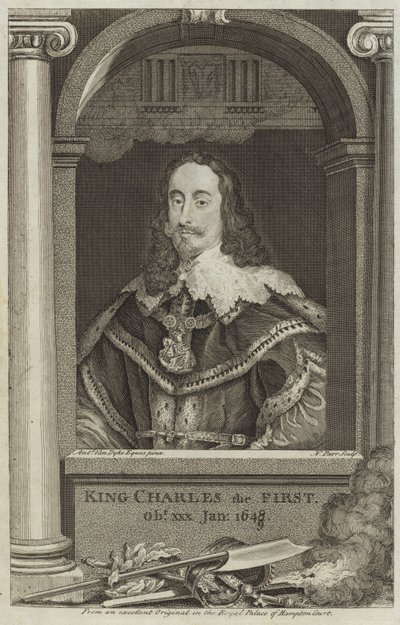I. Károly angol portréja alkotó: Anthony van Dyck