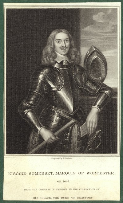 Edward Somerset, Worcester márki portréja alkotó: Anthony van Dyck