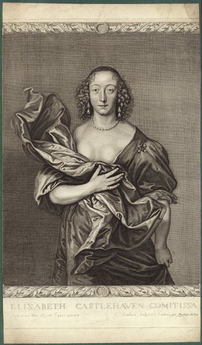 Erzsébet, Castlehaven grófnő portréja alkotó: Anthony van Dyck