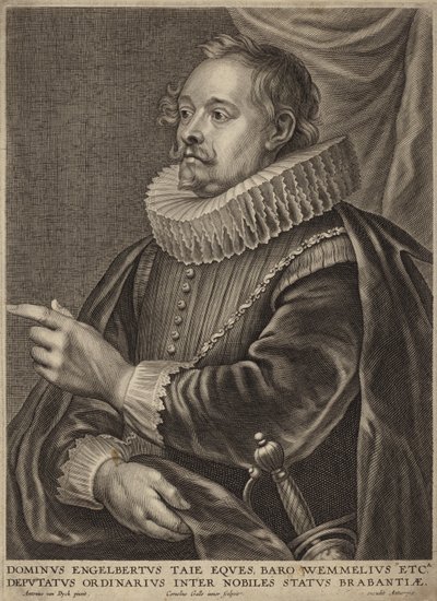 Engelbert Taye portréja alkotó: Anthony van Dyck