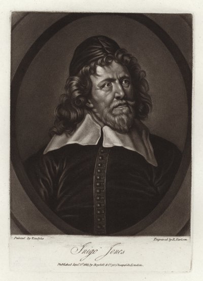 Inigo Jones portréja alkotó: Anthony van Dyck