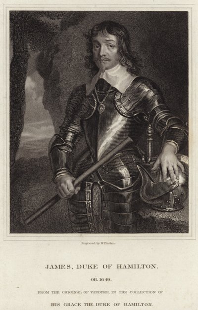 James Hamilton, Hamilton hercegének portréja alkotó: Anthony van Dyck
