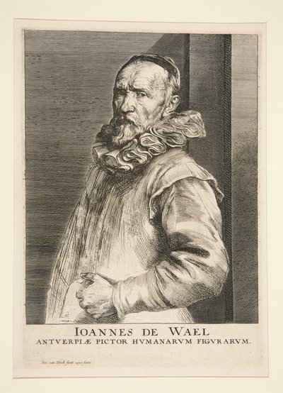 Jan de Wael portréja (1558-1633) alkotó: Anthony van Dyck