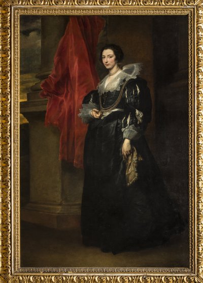 Blois Johanna portréja, 1634-35 körül (olaj, vászon) alkotó: Anthony van Dyck