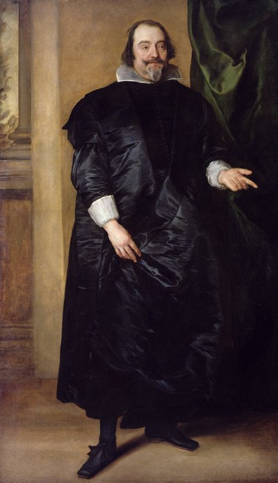 Joost de Hertoghe (megh. 1638) portréja 1635 körül alkotó: Anthony van Dyck