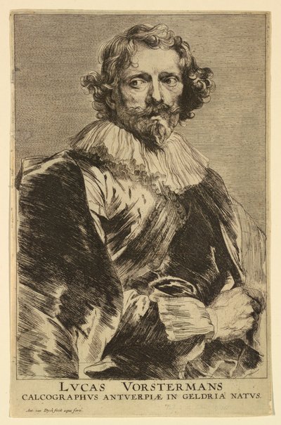 I. Lucas Vorsterman portréja az Emberek Hercegei Ikonjaiból alkotó: Anthony van Dyck