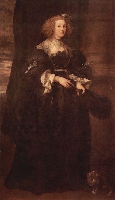 Maria de Raet portréja alkotó: Anthony van Dyck