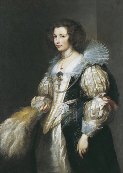 Maria de Tassis (1611-1638) portréja, 1629-1630 körül (olaj, vászon) alkotó: Anthony van Dyck