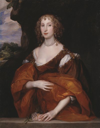 Mary Hill, Lady Killigrew portréja  alkotó: Anthony van Dyck
