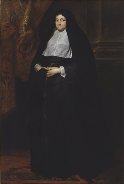Isabella Clara Eugénia hercegnő portréja, 1628 körül alkotó: Anthony van Dyck