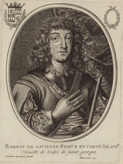 Robert de Bavieres portréja alkotó: Anthony van Dyck