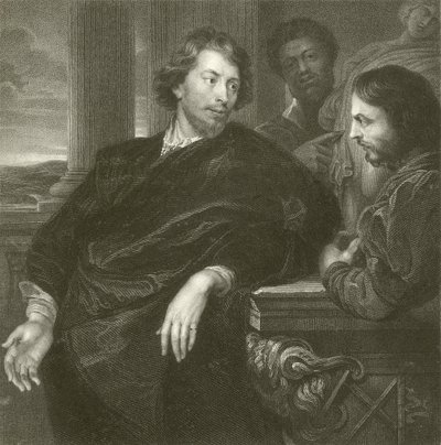 Rubens portréja alkotó: Anthony van Dyck