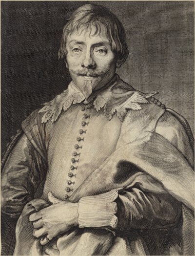 Willem Hondius portréja alkotó: Anthony van Dyck