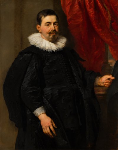 Egy férfi portréja, feltehetően Peter van Hecke (1591–1645) alkotó: Anthony van Dyck
