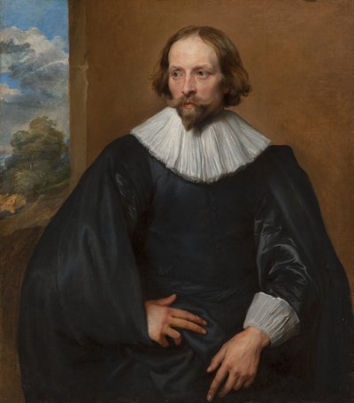 Quintijn Symons festő portréja alkotó: Anthony van Dyck