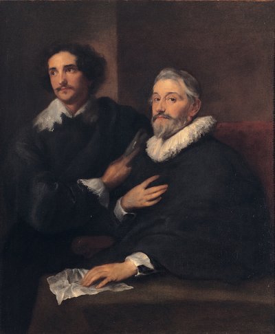 A de Wael testvérek portréja, c. 1620-1630 alkotó: Anthony van Dyck